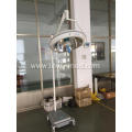 Mobile halogen shadowless operating light